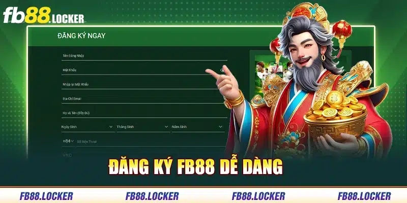 Đăng ký FB88 dễ dàng