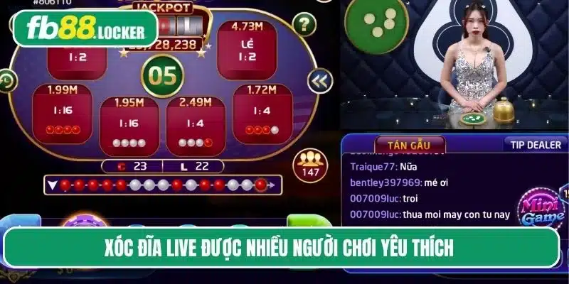 Công nghệ livestream xóc đĩa với hình ảnh, âm thanh rõ rét
